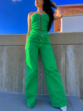 Load image into Gallery viewer, Evergreen Cargo Pants (Green)
