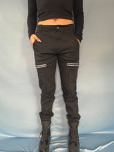 Load image into Gallery viewer, In The Night Cargo Pants (Black)
