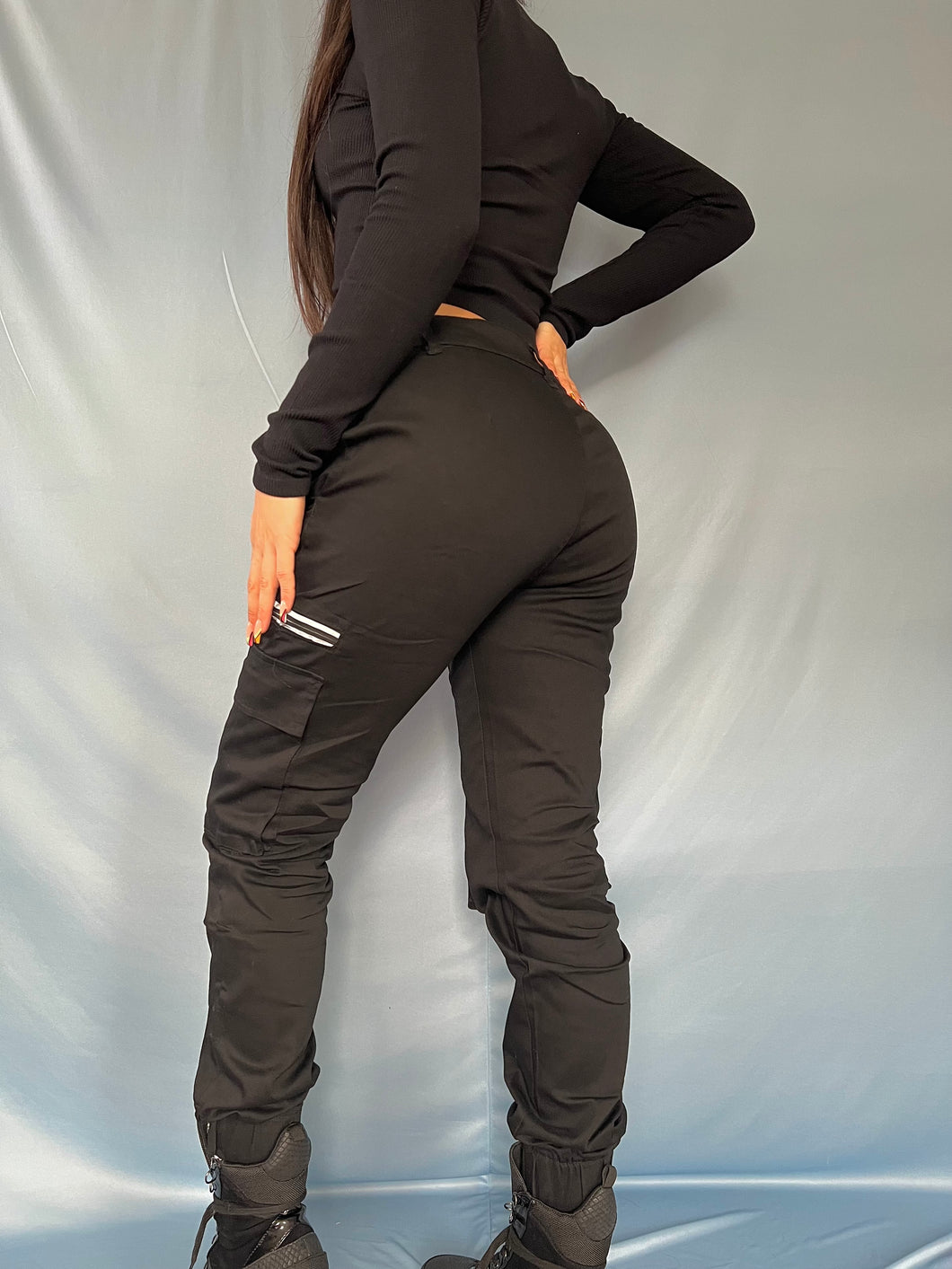 In The Night Cargo Pants (Black)